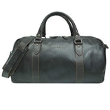 Jacob Men Weekender Leather Duffle Bag Women Sports Bag Small