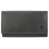 Eyja Leather Wallet Women - 15 Card Slots, Bill & Coin Compartment