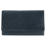 Eyja Leather Wallet Women - 15 Card Slots, Bill & Coin Compartment