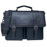 Charles Leather Laptop Bag Men Briefcase Women Large