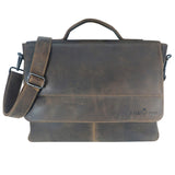 Lenn Business Bag Women Briefcase Leather Shoulder Bag Men