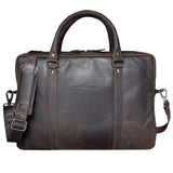 Riley Modern Women Briefcase Leather Laptop Bag 15.6 Inch Men