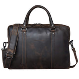 Riley Modern Women Briefcase Leather Laptop Bag 15.6 Inch Men
