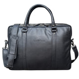 Riley Modern Women Briefcase Leather Laptop Bag 15.6 Inch Men