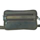 Baily Travel Neck Bag Women Leather Chest Bag Men Belt Bag
