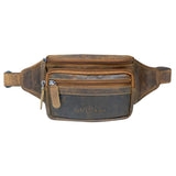 Jan Bum Bag Women Leather Belt Bag for Phone Men Hip Bag