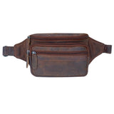 Jan Bum Bag Women Leather Belt Bag for Phone Men Hip Bag