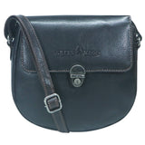 Frida Small Shoulder Handbag Black Leather Women's Bag