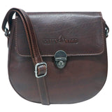 Frida Small Shoulder Handbag Black Leather Women's Bag