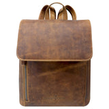 Kelly City Backpack Women Elegant Retro Leather Backpack Men Black