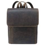 Kelly City Backpack Women Elegant Retro Leather Backpack Men Black