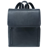 Kelly City Backpack Women Elegant Retro Leather Backpack Men Black