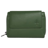 Kazu Purse Women Medium Size Leather Wallet Female RFID