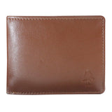 Kiru Small Wallet Men Leather Landscape Format 10.5x8cm RFID