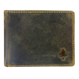 Ryan Slim Leather Wallet Men with Coin Pocket RFID Protection