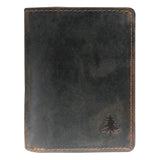 Ned Men's Billfold Leather Portrait RFID Wallet