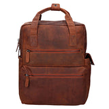 Greg Business Backpack Men Leather Laptop Backpack Women