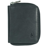 Greta Genuine Leather Wallet Women with Zip Pocket RFID Blocking