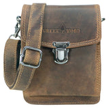 Eli Small Leather Belt Bag with Belt Loop and Shoulder Strap