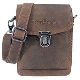 Eli Small Leather Belt Bag with Belt Loop and Shoulder Strap