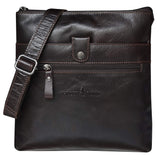 Amelie Black Leather Crossbody Bag Small Shoulder Bag Women