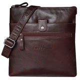 Amelie Black Leather Crossbody Bag Small Shoulder Bag Women