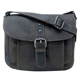 Lea Leather Bag Women Small Shoulder Bag Brown Crossbody