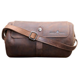 Molinero Cylinder Bag Leather Shoulder Bag Women Round Crossbody Bag