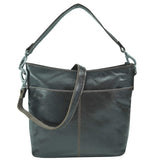 Lisa Leather Handbag Crossbody Small with Interchangeable Straps