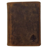 Enzo Vertical Wallet Men RFID Small Leather Billfold Wallet