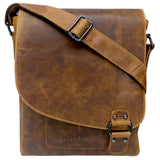 Hedwig College Bag Leather Women Crossbody Men Shoulder Bag A4