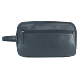 Amari Leather Toiletry Bag Men Wash Bag Women with Compartments