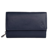 Miko Leather Wallet for Women with Many Card Slots Purse Large