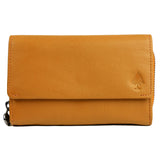 Miko Leather Wallet for Women with Many Card Slots Purse Large