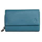 Miko Leather Wallet for Women with Many Card Slots Purse Large