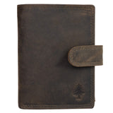Ken Women Leather Wallet Men Wallet with Coin Compartment RFID