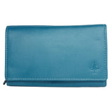 Yuki Large Wallet Women Purse Leather Red RFID Protection