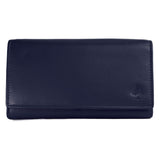 Jiro Large Purse Women with Many Compartments Leather Wallet Men