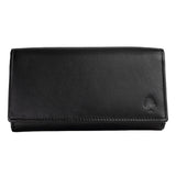 Jiro Large Purse Women with Many Compartments Leather Wallet Men