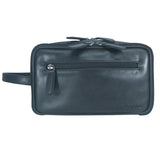 Gabi Toiletry Bag Men Leather Wash Bag Women Water Repellent