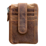Reed Key Pouch for Car Key with Card Slot Key Case Leather