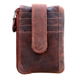 Reed Key Pouch for Car Key with Card Slot Key Case Leather