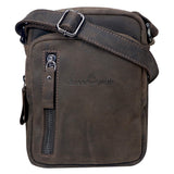 Nili Small Shoulder Bag with Many Compartments Crossbody Bag Leather