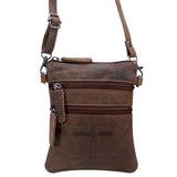Ray Leather Phone Bag with Shoulder Strap Women Crossbody with Belt Loop