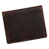 Tim Landscape Wallet Men Leather Billfold Wallet RFID Blocking
