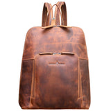 Anja Women Daypack Leather Small City Backpack Girls Modern