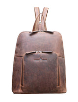 Anja Women Daypack Leather Small City Backpack Girls Modern