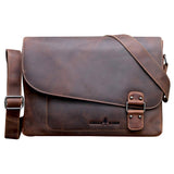 Martin Shoulder Bag Women Large Messenger Bag Men Leather Bag