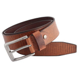 Leather Belt Men Jeans Belt 4 cm Wide Women 110 to 140 cm
