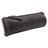 Mason Pencil Case Leather Girls Pencil Pouch with Zipper Vintage